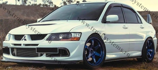 Чип тюнинг Митсубиси Лансер Эволюшн 9 Mitsubishi Lancer Evolution 9 удаление катализатора